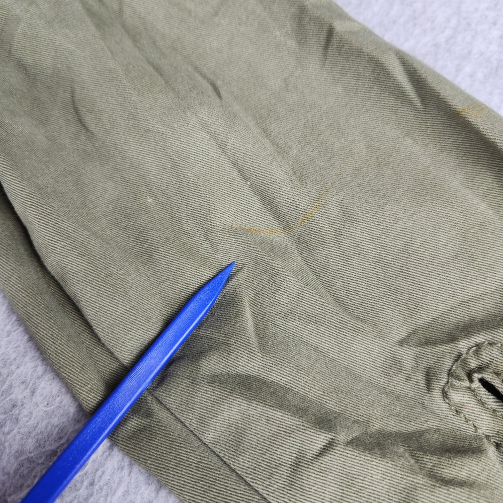 Jolt Jacket Womens Small Green Cotton Floral Tapestry Utility Military Full Zip - Picture 10 of 11